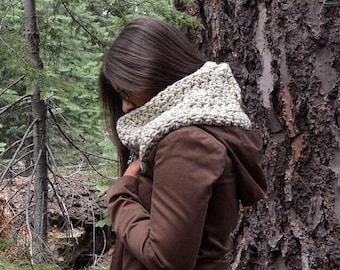 Crochet Scarf Pattern - Wide Circle Scarf Pattern - Two Sizes  - Beginner Crochet PDF Pattern - Instant Download