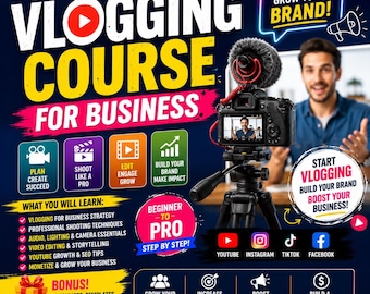 Vlogging Course for Business Growth | Learn YouTube Vlogging, Content Creation & Personal Branding