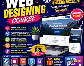 Web Designing Course | WordPress 5 Essential Training – Build Professional Websites Without Coding