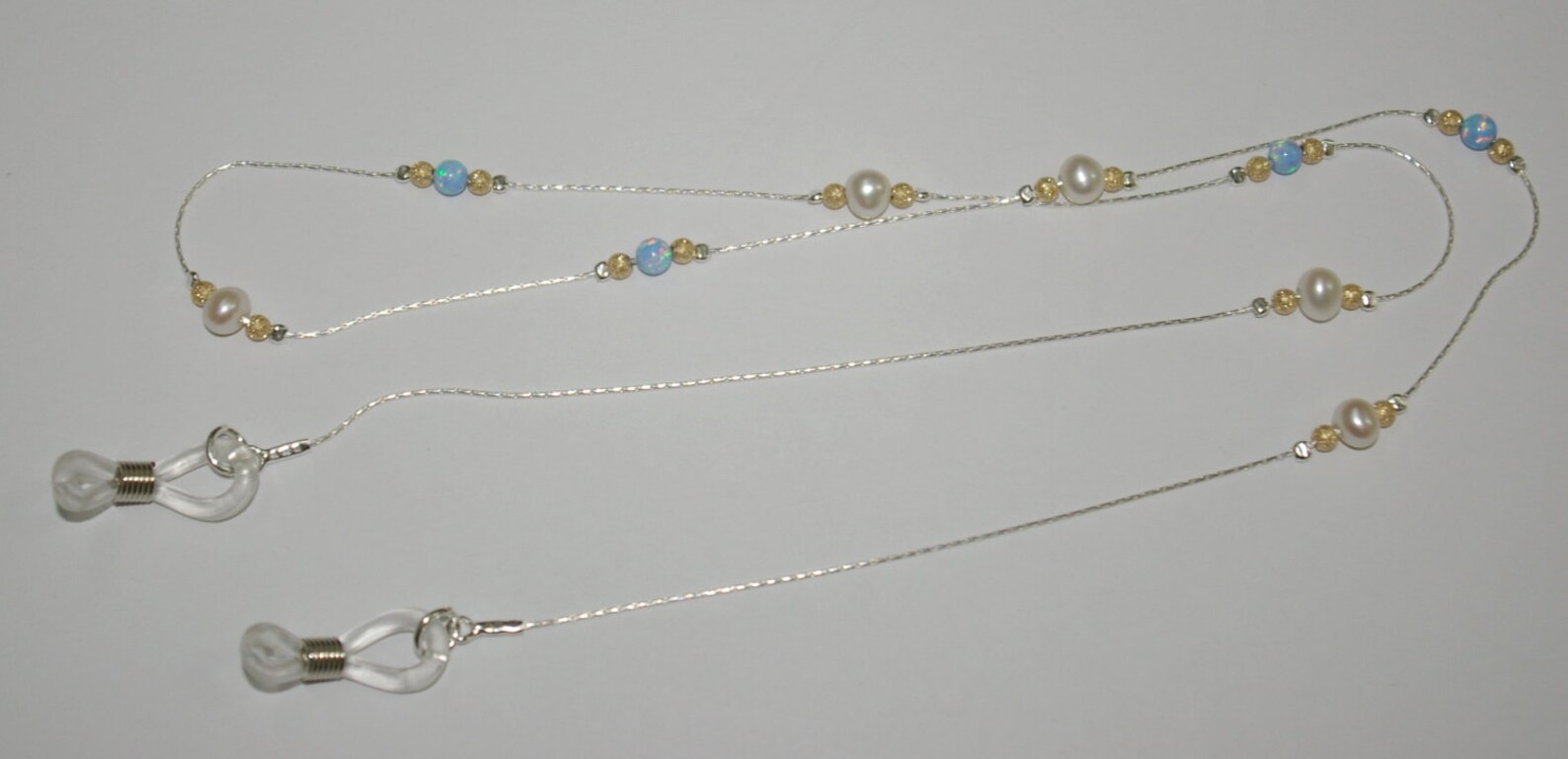 3 pcs EYEGLASS HOLDER Necklace Sterling Silver 925 Chain Gold Etsy