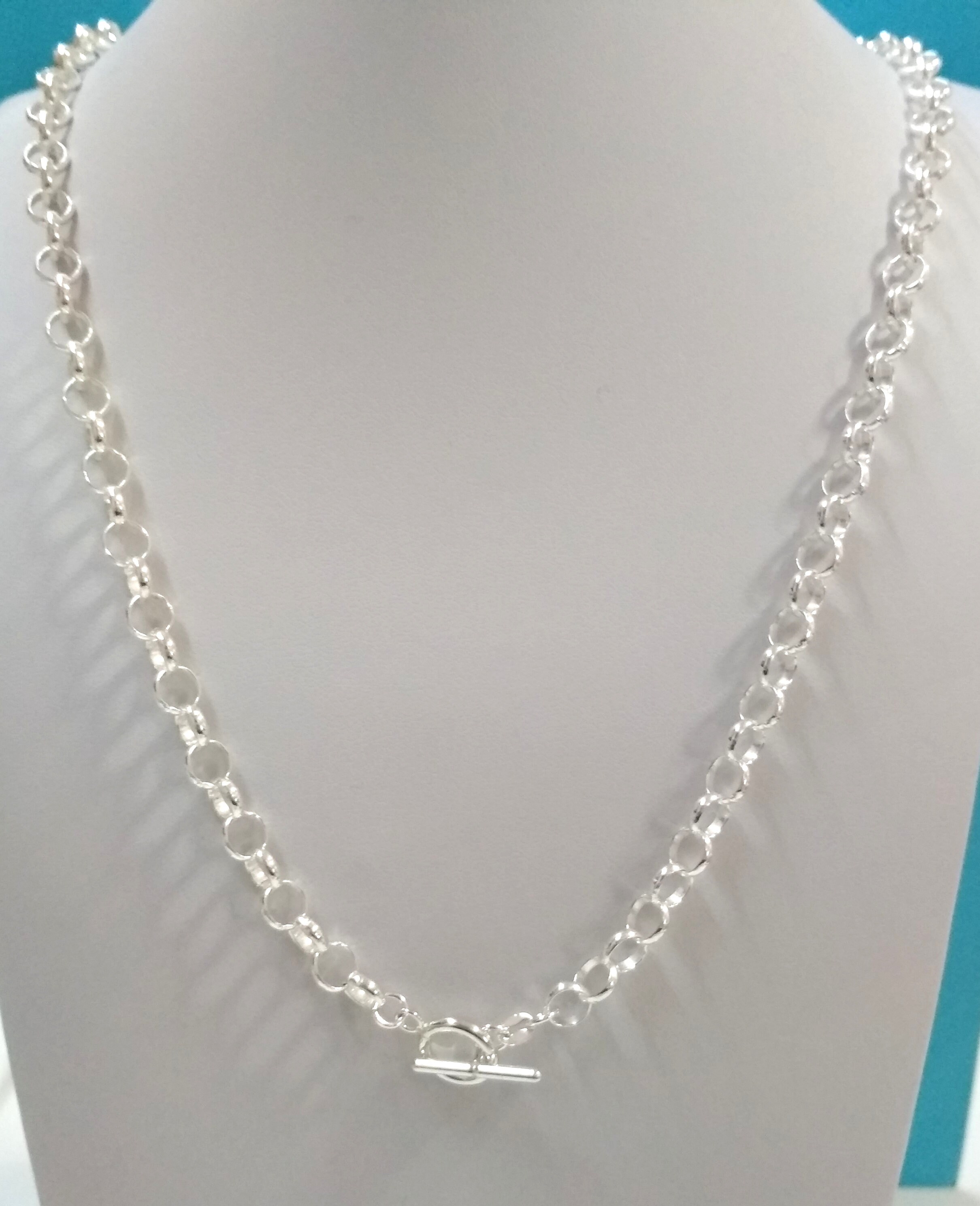 Sterling Silver 70cm Round Belcher Chain | (NZ
