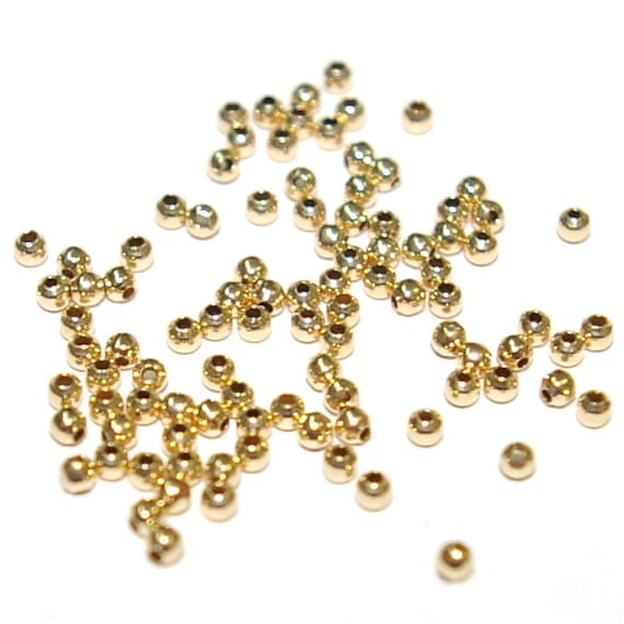 Argent Sterling 400 3 mm sans Couture Perles Lot ballisilver