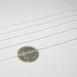 Cordolo Catena Per Il Piede Argento Sterling Solid 925 SS