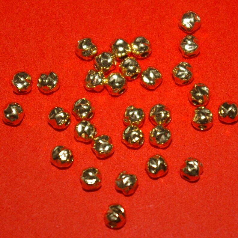 WHOLESALE LOTS 14kt Gold Filled 4mm HAMMERED Beads. an Etsy