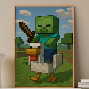 Chicken Game Movie Png, Game Character Png, Boy Funny Shirt Png, Gamer Chicken Png, Funny Riding Chicken Png, Cute Gaming, Digital Download