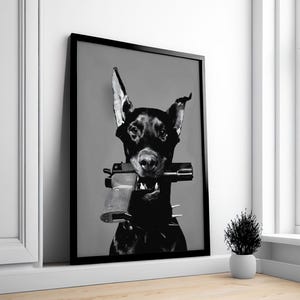 Impressão de moda de luxo, pôsteres de moda de luxo, arte de parede de designer, arte de luxo para ambiente, pôster de moda de luxo em preto e branco