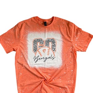 Cincinnati Bengals Bleached T-shirt GO BENGALS