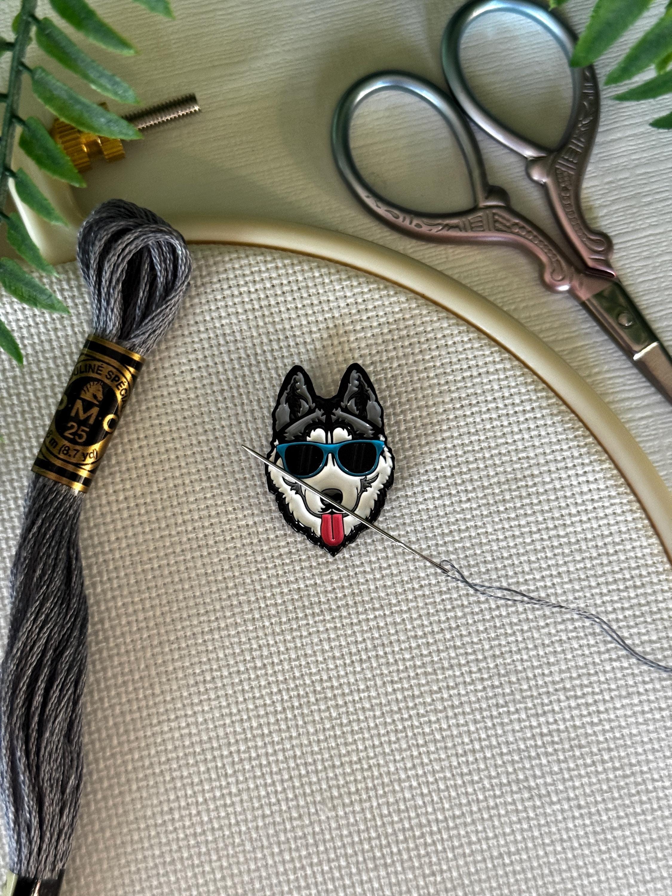 Husky Needlepoint - Etsy