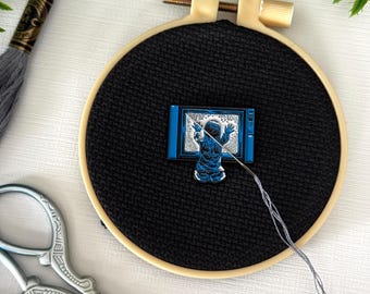 Poltergeist Needle Minder | Needle Keep | Needle Nanny | Cross Stitch Needle Work | Needle Point