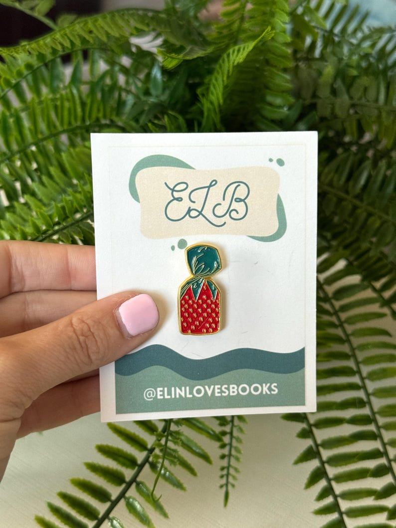 Grandma Candy Strawberry Needle Minder | Needlepoint | Needle Nanny | Cross Stitch Needle Work | Needle Point bild 3