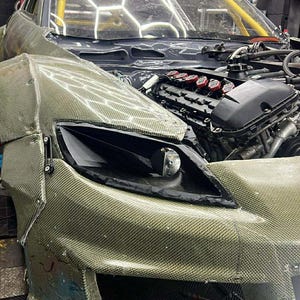 Admisión de aire para faros delanteros Mazda RX-8 (izquierda y derecha) / Mejora para drift motorsport