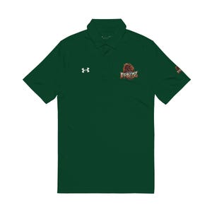 Golf Polo Shirt, Original HereBDragonz Embroidered UnderArmour Men&#39;s Polo, Golf Clothing, Sports Apparel, Golf Gift, Men&#39;s Activewear
