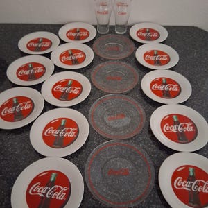 Coca cola plates - Etsy 日本