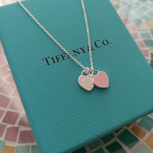 Tiffanys and co necklace pink - Etsy 日本
