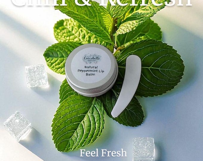 Natural Manuka Honey Lip Balm Peppermint & Honey