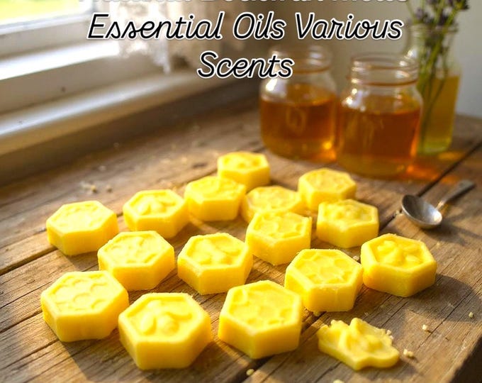 Natural Wax Melts Pure Essential Oils Relax, Blissed Out & Rose.