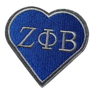 Zeta Phi Beta Patch - Embroidered Iron-On Patches