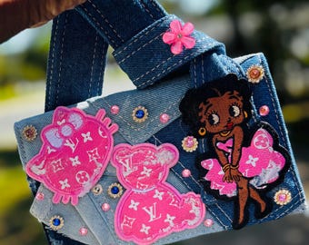 Bolsa de chatarra de mezclilla