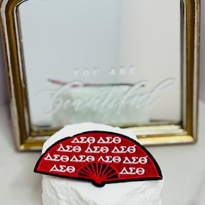 Delta Sigma Theta “Where them Fans” Patch