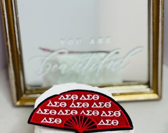Delta Sigma Theta “Where them Fans” Patch
