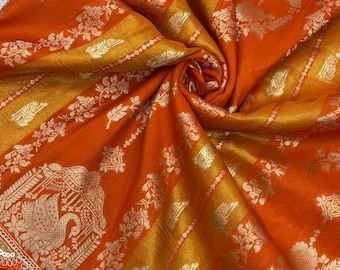 Khadi crepe silk weaving saree