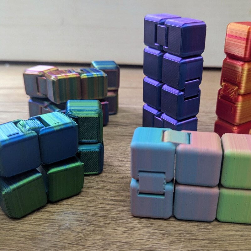Stretch Cube Stress Cubes - Etsy