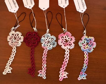 Tatted Hanging Key