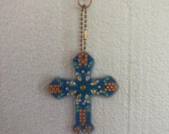 Diamond Art - Cross Keychains
