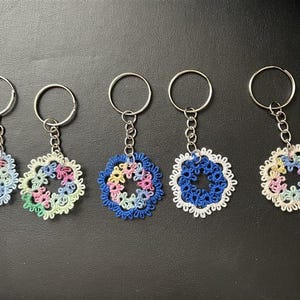 Tatted Key Chain