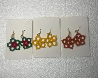 Tatted Earrings