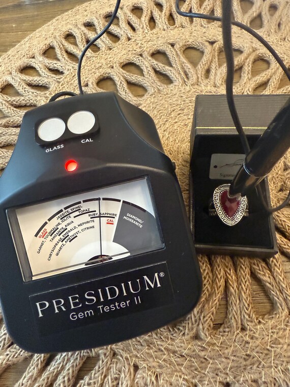 Samuel B. Ruby and Sterling Silver Ring Size 8 - image 9