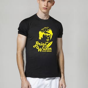Brian Wilson Shirt Unisex Heavy Cotton Tee, Music Lover Shirt, Retro Style Tee, Gift for Musicians, Rock History Apparel, Unisex Music