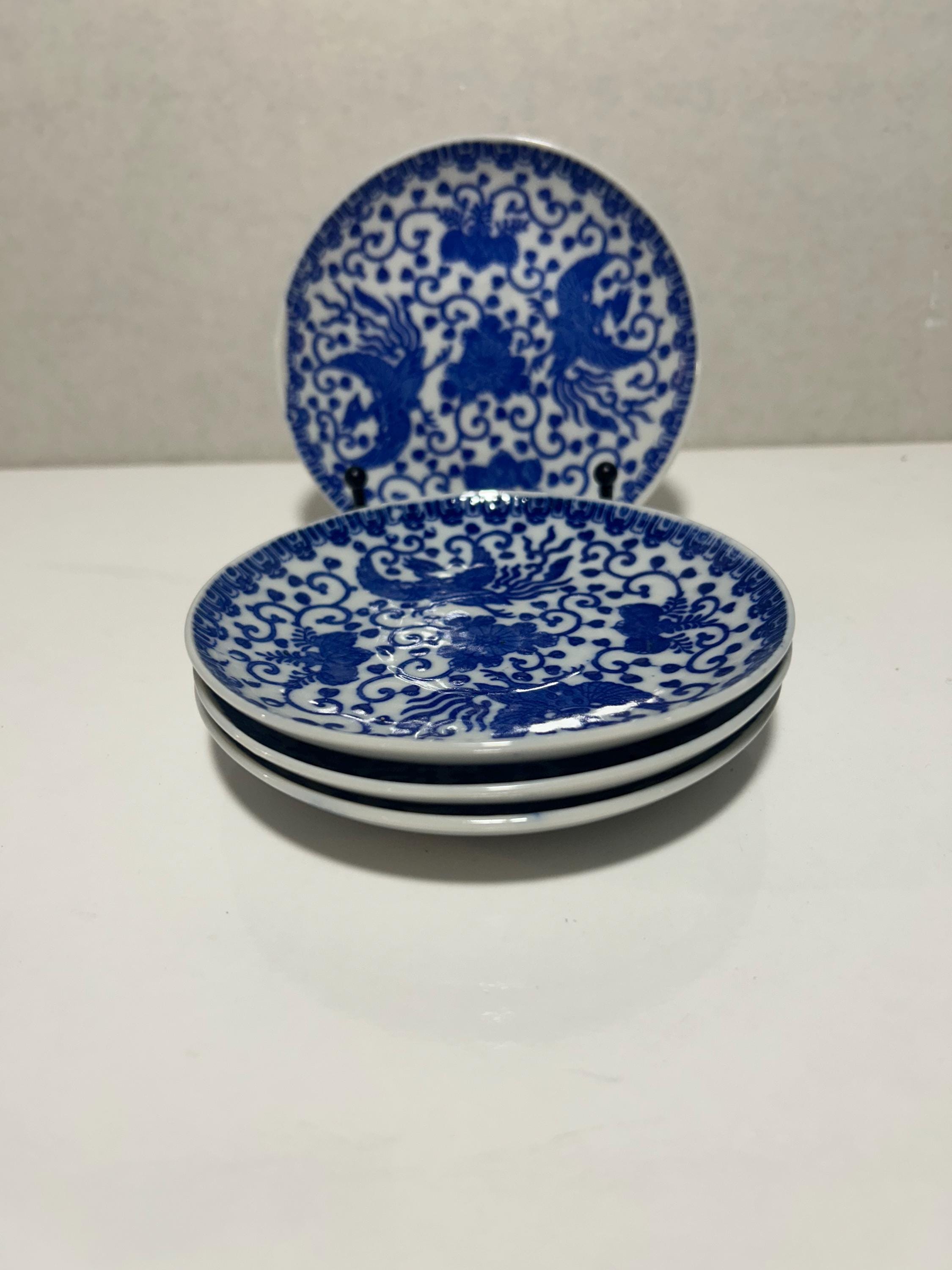 Japan Bird Plates Blue - Etsy