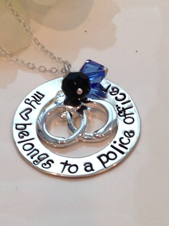 Police Officer Wife Necklace-girlfriend 