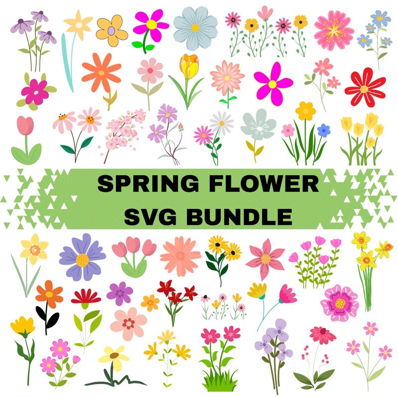 Spring Vector Sketch - Etsy