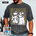 Custom Dad Vintage Photo Shirt: Personalized Fathers Day Shirt With Kids Photo, Funny Dad Shirt, Best Dad Ever Shirt, New Dad Gift