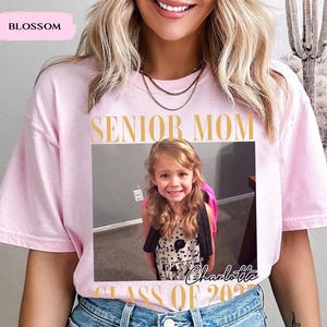 Custom Photo Senior Mom Shirt, Class Of 2027 Shirt, Class of 2027 Family Shirts, Senior Mom Graduation Shirt, Senior Dad, Proud Family image 19