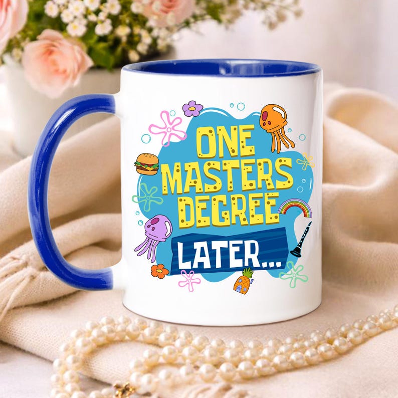 Funny Masters Degree Graduation Mug 2026: One Masters Degree Later, Masters Graduate Mug, Graduation Gift for Besties, Mastered It Gift image 10