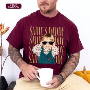 Comfort Colors Custom Vintage Dad Photo Shirt, Childhood Photo Dad Shirt, Father's Day Gift from Kid, Father's Day Shirt, New Dad Gift immagine 10
