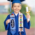 Personalized Kids Graduation Stole with Photo: Kindergarten Boy Pencil Stole, Pre-K Grad Sash, Cute Class Of 2026 Graduation Gift for Son product logo