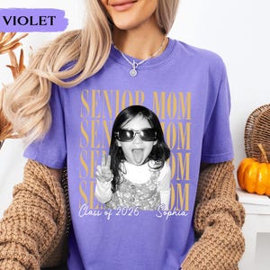 Personalised Vintage Photo Senior Dad Senior Mom Shirts 2026: Proud Family of Graduate Tees, Senior Night Gifts, Class Of 2026 Picture Gifts bild 20