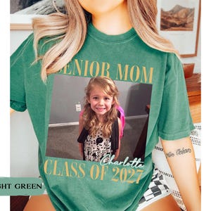 Custom Photo Senior Mom Shirt, Class Of 2027 Shirt, Class of 2027 Family Shirts, Senior Mom Graduation Shirt, Senior Dad, Proud Family image 15