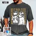 Comfort Colors Custom Photo Grandpa Shirt, Father's Day Gift for Grandpa, Best Papa Ever, Grandparent Shirt from Grandkids, Pop Pop Gift