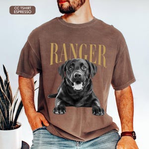 Custom Photo Dog Dad Shirt Custom Photo and Name Pet Shirt, Cat Dad Shirt, Dog Dad Father's Day Gifts, Father's Day Gift For Husband image 10