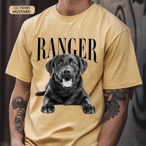Custom Photo Dog Dad Shirt Custom Photo and Name Pet Shirt, Cat Dad Shirt, Dog Dad Father's Day Gifts, Father's Day Gift For Husband image 16