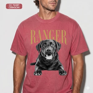 Custom Photo Dog Dad Shirt Custom Photo and Name Pet Shirt, Cat Dad Shirt, Dog Dad Father's Day Gifts, Father's Day Gift For Husband image 11