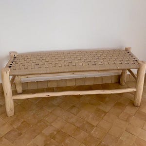 Wooden Entryway Bench with Built-in Storage – Rustic Entryway Bench for Hallway, Mudroom, or Bedroom