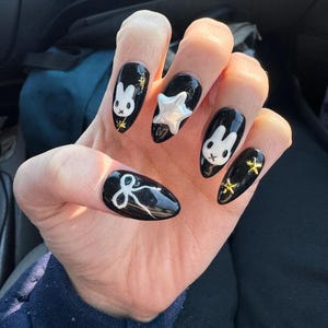 Bunnies and stars nail set