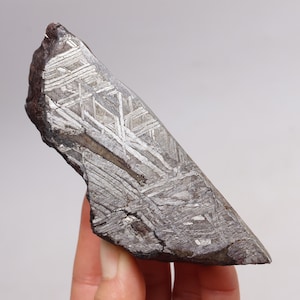 281g Meteorite Slice,Natural meteorite block,Meteorite gift,Celestial gift CU90