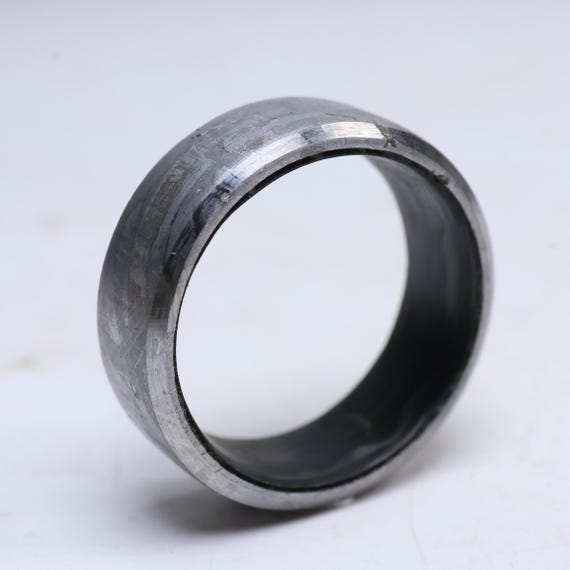 Titanium Meteorite Ring,Custom Width, Personalize… - image 4